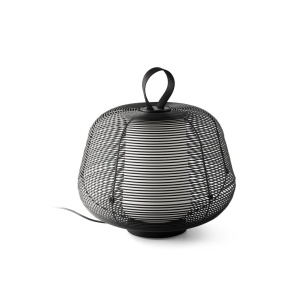 Lampa portabila iluminat exterior decorativ IP65 NARA negru
