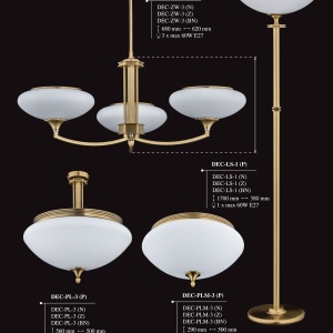Lampadar design clasic realizata manual Decor 185949 universul-luminii.ro