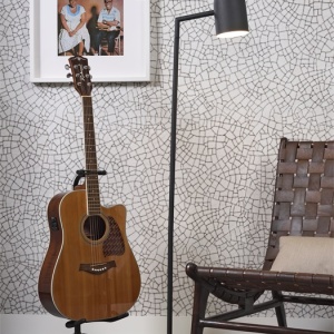 Lampadar design nordic Marseille black 192699 universul-luminii.ro