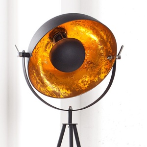 LAMPADAR DESIGN RETRO Studio negru/ auriu A-36617 VC 181649 universul-luminii.ro