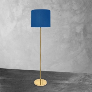 Lampadar din alama cu abajur albastru Sofis - Img 2