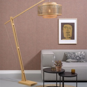 Lampadar eco din bambus Bhutan big natur, 50cm 194719 universul-luminii.ro