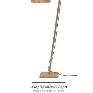Lampadar eco din bambus Java S nat/32x18, nat - Img 10