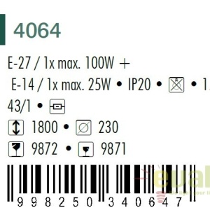 Lampadar, lampa de podea, Action 4064 RX - Img 2