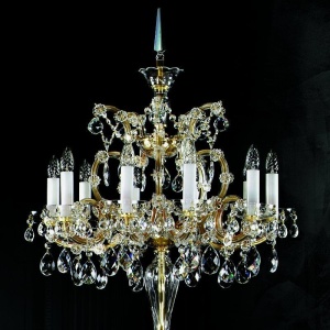 Lampadar, lampa de podea Cristal Bohemia Exclusive MARIA TEREZIA 16 FL 85379 universul-luminii.ro