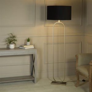 Lampadar/Lampa de podea decorativa Modish bronz/negru - Img 2