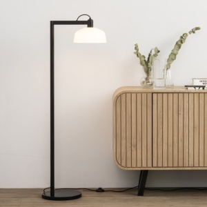 Lampadar/Lampa de podea design ambiental TATAWIN alb 122629 universul-luminii.ro