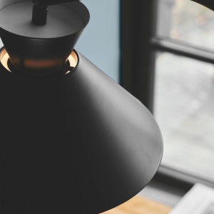 Lampadar, lampa de podea design modern Dial negru 220799 universul-luminii.ro