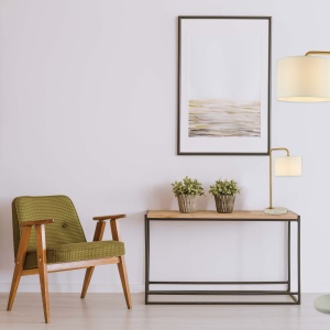 Lampadar / Lampa de podea moderna design elegant Gallow EU5024GO SRT - Img 2