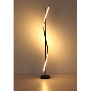 Lampadar LED aluminiu cu efect de lemn WATKINS 250099 universul-luminii.ro