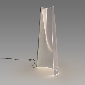 Lampadar LED design ultra-modern Velos crom - Img 3
