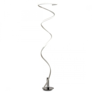 Lampadar LED dimabil design modern decorativ HELIX alb - Img 1