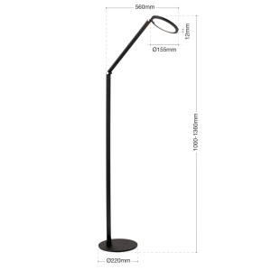Lampadar LED reglabil design modern FATI - Img 9