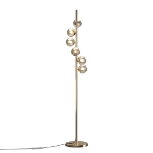 Lampadar modern cu 6 de surse de lumina Dallas auriu