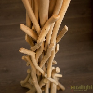 Lamparar deosebit / Lampa de podea cu design rustic Cara A-30208 VC - Img 6