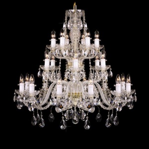 Lustra 24 brate cristal Bohemia L11 009/24/1-A; lip.
