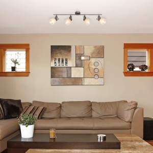 Lustra 4 spoturi design clasic FRANCIS crom satin 5440 RX - Img 3