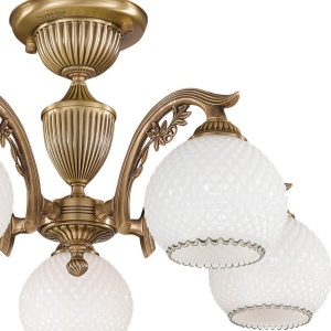 Lustra aplicata clasica din alama design italian 8600 107689 universul-luminii.ro