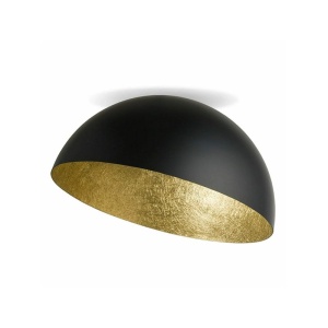 Lustra aplicata design decorativ Doris D-50cm negru/auriu - Img 1