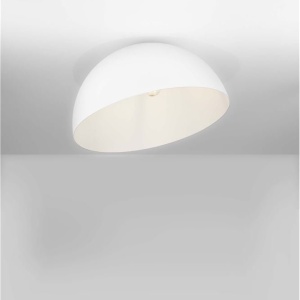 Lustra aplicata design decorativ GEA alb D-50cm - Img 3