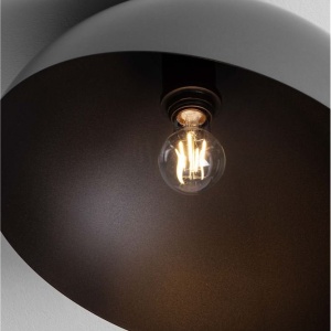 Lustra aplicata design decorativ GEA negru D-40cm - Img 5