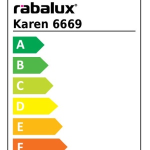 Lustra aplicata design modern alb 4 spoturi LED Karen 6669 RX - Img 4