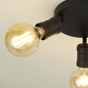 Lustra aplicata design vintage cu 3 spoturi directionabile Dance 110559 universul-luminii.ro