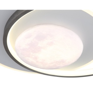 Lustra aplicata tavan design circular LED MOON - Img 6