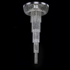 Lustra casa scarii Cristal Bohemia Exclusive LUX ROSAMUNDE DIA 1000x2200 174929 universul-luminii.ro