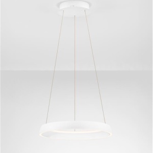 Lustra circulara aluminiu alb LED CCT OVIA 45cm 632689 universul-luminii.ro