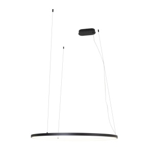 Lustra circulara LED IP44 diametru 80cm Visual negru - Img 2