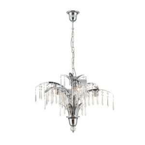 Lustra cristal eleganta stil modern Palme 6L chrome plated