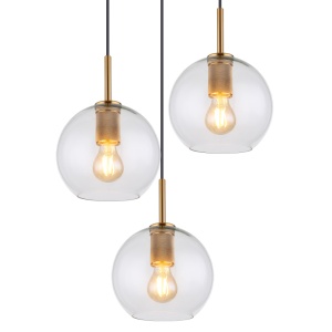 Lustra cu 3 pendule design modern ADARA 15462H1 GL 97489 universul-luminii.ro