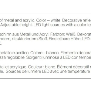 Lustra cu 3 pendule LED design deosebit Reflex - Img 3