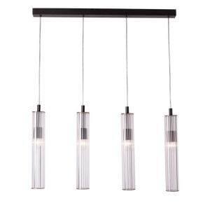 Lustra cu 4 pendule design modern ARIA titan periat
