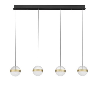 Lustra cu 4 Pendule LED stil modern ALAZ