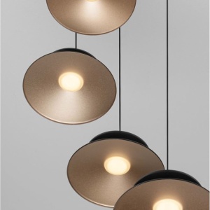 Lustra cu 5 pendule LED design modern Morfi 158509 universul-luminii.ro