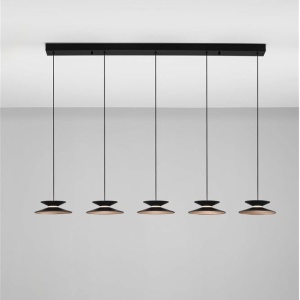 Lustra cu 5 pendule LED design modern Morfi 236759 universul-luminii.ro