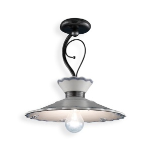 Lustra design clasic realizata manual din ceramica RAVENNA 44cm