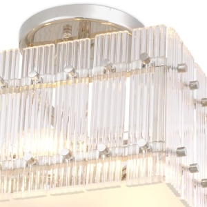 Lustra design LUX Ruby square, nickel 115536 HZ - Img 5