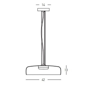 Lustra design modern LED DECO negru/ fumuriu 151959 universul-luminii.ro