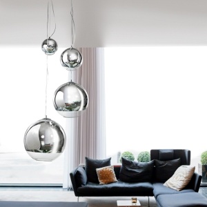 Lustra design modern Silver Ball 4 60769 universul-luminii.ro