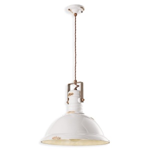 Lustra design retro realizata manual din ceramica INDUSTRIAL 216809 universul-luminii.ro