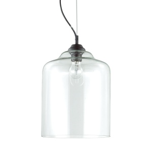 Lustra diametru 24cm, din sticla suflata manual, BISTRO SP1 SQUARE 112305