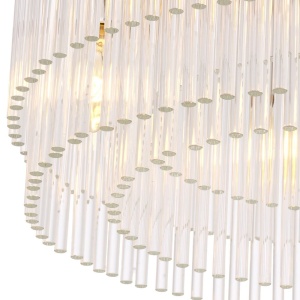 Lustra dimabila design elegant LUX Hector, nickel 115973 HZ 96169 universul-luminii.ro