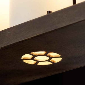 Lustra din fier forjat cu 8 surse de lumina, HL 2509 174449 universul-luminii.ro