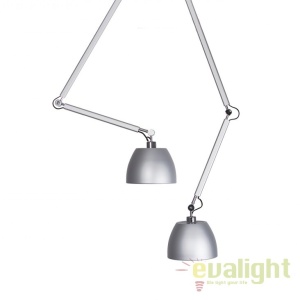 Lustra directionabila design modern ZYTA 2 S ALU aluminiu 183999 universul-luminii.ro