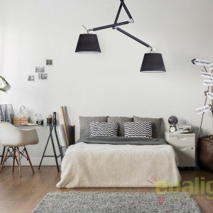 Lustra directionabila design modern ZYTA 2 S gri 69829 universul-luminii.ro