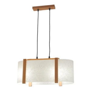 Lustra fabricata manual din lemn SCALA 2L - Img 2