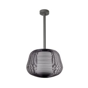 Lustra iluminat exterior decorativ IP65 NARA M negru
